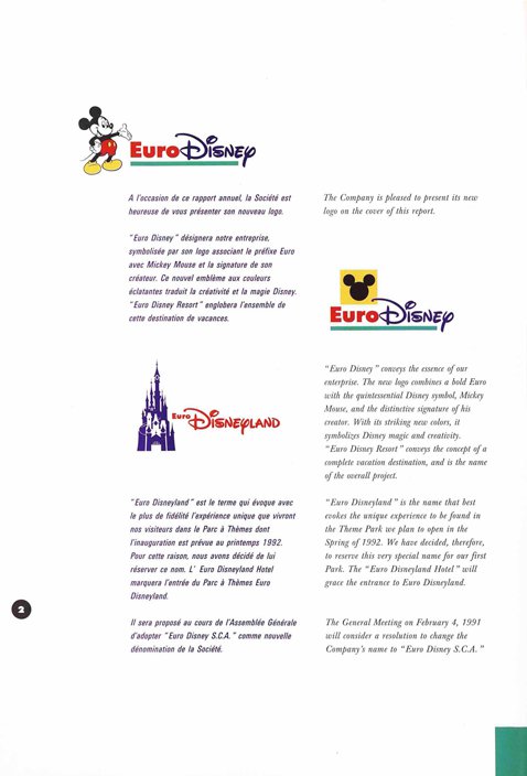 Corporate Design of Euro Disney Resort – Part 2 - Designing Disney